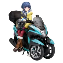 Alter Yuru Camp Rin Shima with Three wheeled Motorcycle 1/10 Figure JAPAN