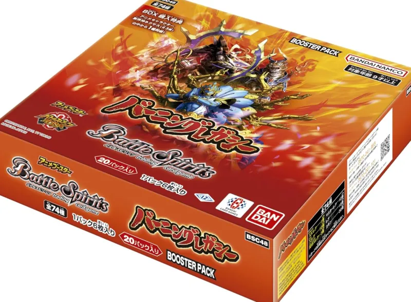 BANDAI Cards*Battle Spirits Burning Legacy BSC48 Booster Pack Box TCG JAPAN OFFICIAL