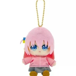 BANDAI BOCCHI THE ROCK! Chibi Sitting Hitori Gotoh Plush Mascot JAPAN OFFICIAL