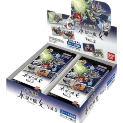 BANDAI Carddass Gundam The Witch From Mercury Vol.2 Booster Box TCG JAPAN