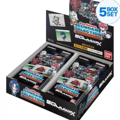 BANDAI Cards|Gundam*Carddass Mobile Suit Gundam Gundam GQuuuuuuX Booster Pack Box TCG JAPAN