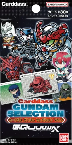 BANDAI Cards|Gundam*Carddass Mobile Suit Gundam Gundam GQuuuuuuX Booster Pack Box TCG JAPAN