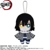 BANDAI Demon Slayer Obanai Iguro Chibi Plush Mascot JAPAN OFFICIAL