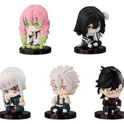 BANDAI Figure|Capsule Toy*Demon Slayer Suwarasetai Vol 3 All 5 Types Set Figure Capsule Toy JAPAN