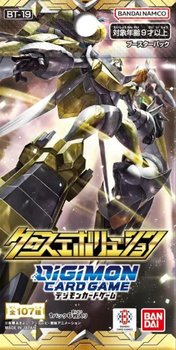 BANDAI Digimon Card Game Cross Evolution BT-19 Booster Pack Box TCG JAPAN