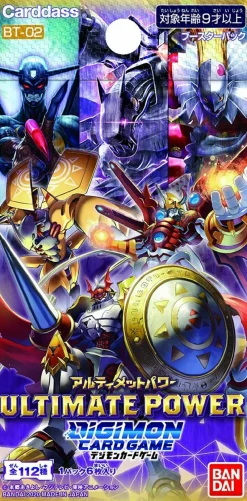 BANDAI Digimon*Digimon Card Game Booster ULTIMATE POWER [BT-02] (BOX) JAPAN OFFICIAL