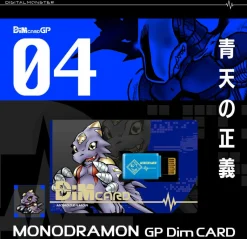 BANDAI Digimon Vital Breath Dim Card GP vol.01 Digimon Tamers Monodramon JAPAN