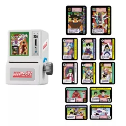BANDAI Dragon Ball Mini Mini Carddass Machine 2 Set of 3 Capsule Toy JAPAN