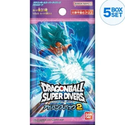 BANDAI Cards|Dragon Ball*Dragon Ball Super Divers Advance Pack 2 Booster Pack Box TCG JAPAN