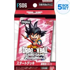 BANDAI Dragon Ball Super Card Game Starter Deck Son Goku Mini FS06 TCG JAPAN