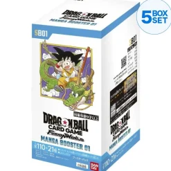 BANDAI Cards|Dragon Ball*Dragon Ball Super Card Game Fusion World Manga SB01 Booster Pack Box TCG