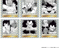 BANDAI Dragon Ball 40th Anniversary Original Illustration Seal Wafer 20Pack BOX