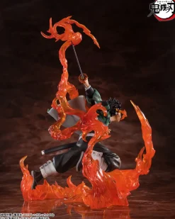 BANDAI Figuarts ZERO Demon Slayer Tanjiro Kamado Rengoku Guard ver. Figure JAPAN