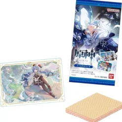 BANDAI Cards*Genshin Seal Wafer 20Pack BOX JAPAN OFFICIAL