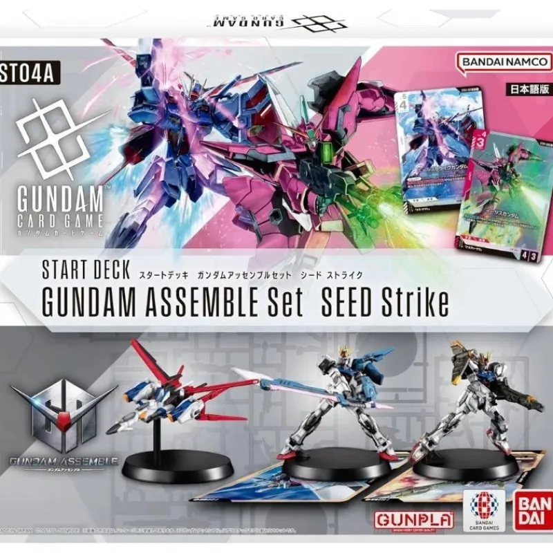 BANDAI Gundam*Gundam Assemble Set SEED Strike Starter Deck ST04A TCG JAPAN