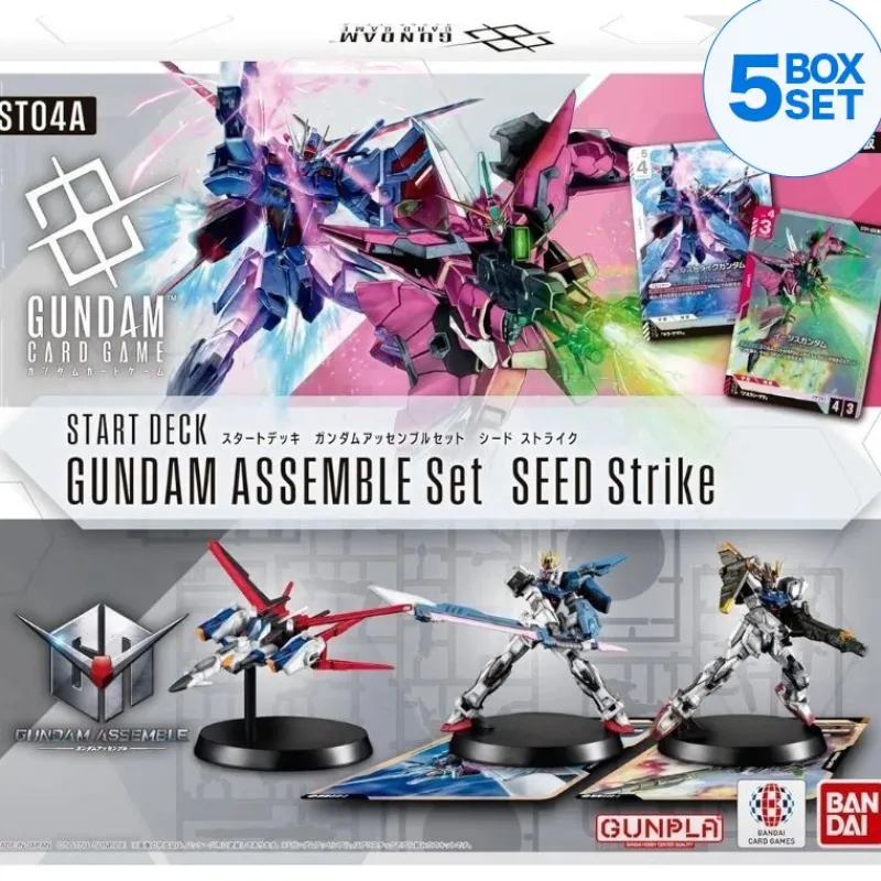 BANDAI Gundam*Gundam Assemble Set SEED Strike Starter Deck ST04A TCG JAPAN