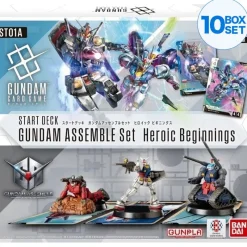 BANDAI Gundam Assemble Set Heroic Beginnings Starter Deck ST01A TCG JAPAN