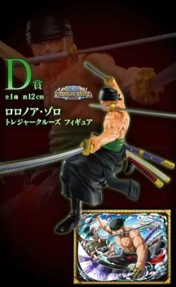BANDAI Figure|One Piece*Ichiban Kuji One Piece Haou no Kizashi Roronoa Zoro Prize D Figure JAPAN