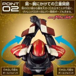 BANDAI Figure|Kamen Rider*Kamen Rider Action Figure Kamen Rider Valen Chocodon Form JAPAN OFFICIAL