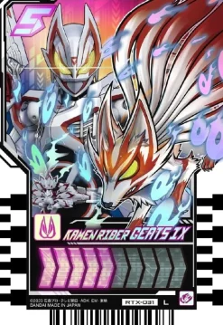 BANDAI Kamen Rider Gotchard Ride Chemy Trading Card PHASE:EX TCG JAPAN OFFICIAL