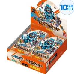 BANDAI Kamen Rider*Kamen Rider Gotchard Ride Chemy Trading Card PHASE 01 BOX TCG JAPAN