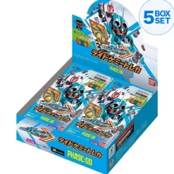 BANDAI Kamen Rider Gotchard Ride Chemy Trading Card PHASE 00 BOX TCG JAPAN