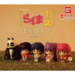 BANDAI Capsule Toy|Capsule Toy*Machibouke Ranma 1/2 Complete Set Figure Capsule Toy JAPAN OFFICIAL