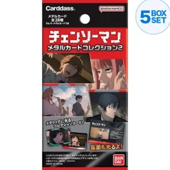 BANDAI Cards*Metal Card Collection 2 Chainsaw Man Box TCG JAPAN OFFICIAL
