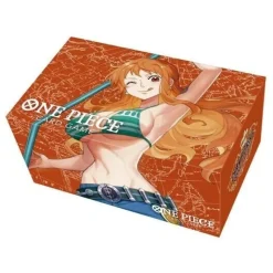 BANDAI One Piece Card Game Championship Set 2022 Nami Playmat & Storage Box