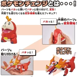 BANDAI Pokemon*Pokemon Change Fuecoco & Skeledirge Model Kit JAPAN OFFICIAL