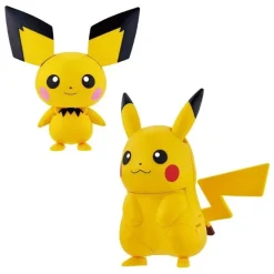 BANDAI Pokemon Change Pichu & Pikachu Model Kit JAPAN OFFICIAL