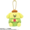 BANDAI Purinui Mascot Mamekichi Mameko x Sanrio Characters Pom Pom Purin Plush