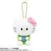BANDAI Plush Toy|Sanrio Characters*Purinui Mascot Mamekichi Mameko x Sanrio Characters Hello Kitty Plush