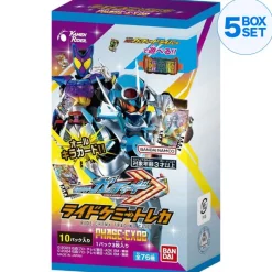 BANDAI Ride Chemie Trading Card Kamen Rider Gotchard EX02 Booster Pack Box TCG