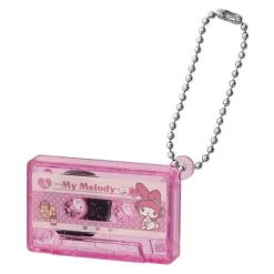BANDAI Sanrio Characters*Sanrio Characters Cassette Tape Charm Set of 8 Capsule Toy JAPAN OFFICIAL