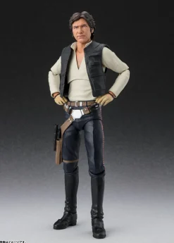 BANDAI S.H.Figuarts Star Wars A New Hope Han Solo Classic Ver. Action Figure