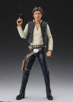 BANDAI S.H.Figuarts Star Wars A New Hope Han Solo Classic Ver. Action Figure