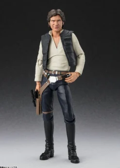 BANDAI S.H.Figuarts Star Wars A New Hope Han Solo Classic Ver. Action Figure