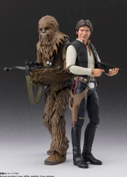 BANDAI S.H.Figuarts Star Wars A New Hope Han Solo Classic Ver. Action Figure