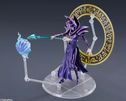 BANDAI S.H.MonsterArts Yu-Gi-Oh! Duel Monsters Dark Magician Action Figure JAPAN