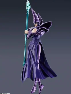 BANDAI S.H.MonsterArts Yu-Gi-Oh! Duel Monsters Dark Magician Action Figure JAPAN