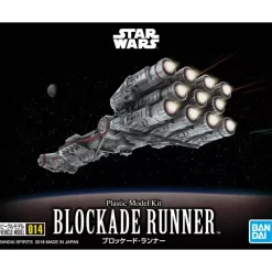 BANDAI Figure|Star Wars*Star Wars Vehicle Model 014 Blockade Runner Model Kit JAPAN OFFICIAL