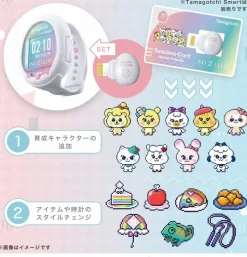 BANDAI Tamagotchi Tamasma Smart Card NIZOO Friends JAPAN OFFICIAL