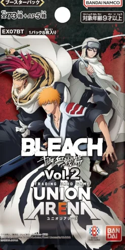 BANDAI Cards*Union Arena Bleach Thousand-Year Blood War Vol. 2 Booster Pack Box TCG