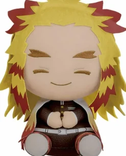 Banpresto Demon Slayer Kyoujuro Rengoku Big Pofutto Plush Doll JAPAN OFFICIAL