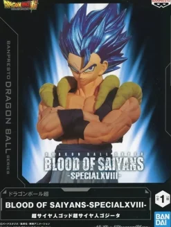 Banpresto Dragon Ball Super Blood of Saiyans Super Saiyan XVIII God Gogeta JAPAN