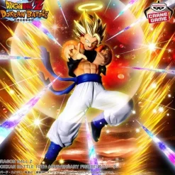 Banpresto Dragon Ball Z Dokkan Battle 10th Anniversary Figure Super Gogeta JAPAN