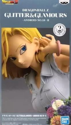 BANPRESTO Dragon ball Z Glitter & Glamours Android 18 II B Figure JAPAN OFFICIAL
