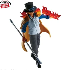 Banpresto One Piece The Departure Logia Ssabo Figure JAPAN OFFICIAL