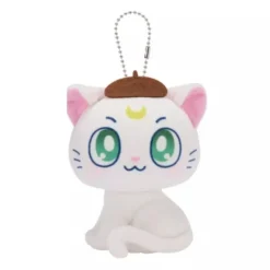 Banpresto Sanrio Characters*Sailor Moon Cosmos x Sanrio Characters Artemis Plush Doll JAPAN